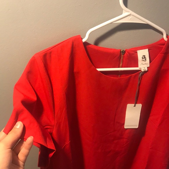 VICI AMBITIOUS POCKETED SHORT SLEEVE SHIFT DRESS - Picture 4 of 6